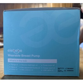 elebebe Wearable Breast Pump, S12 Hands Free Breast Pump with 3 Modes, Brand New