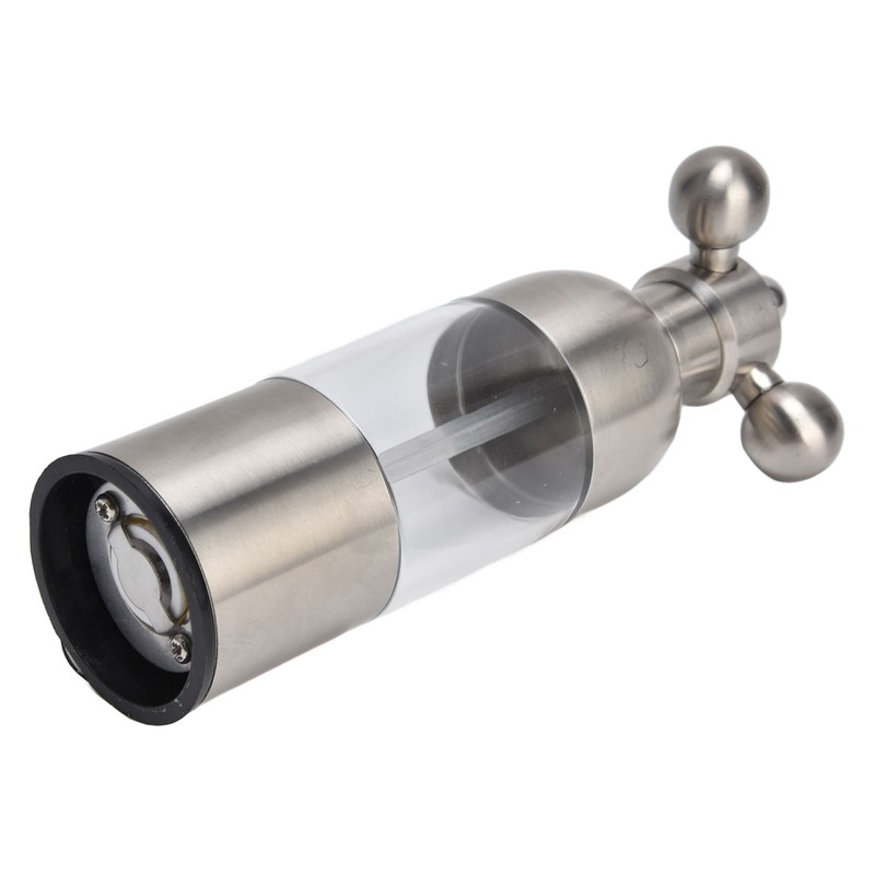 304 Stainless Steel Pepper Grinder Manual Rotation Pepper Mill Ceramic