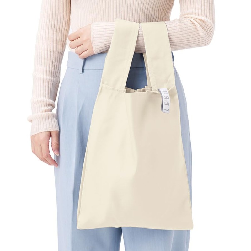 MOTTERU Kururito Daily Bag | Eco Bag, Stylish, Foldable, Compact,