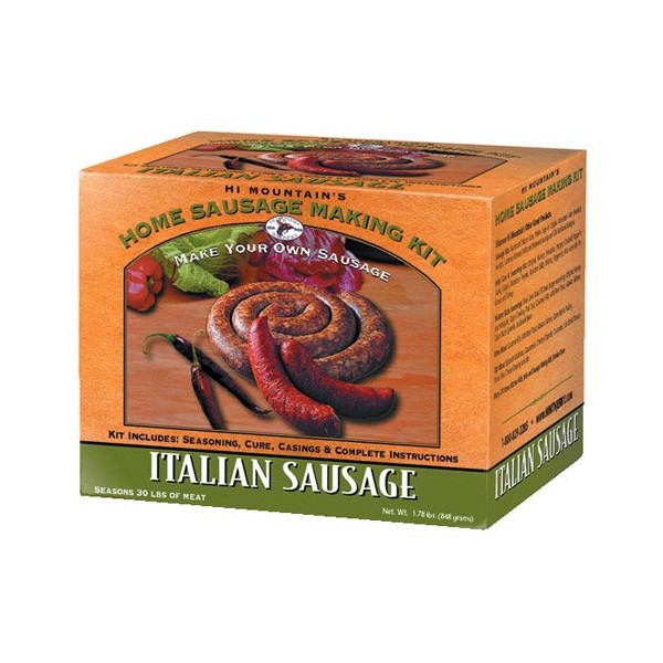 Hi Mountain Jerky Italian Sausage Kit, 2-Pound Boxes