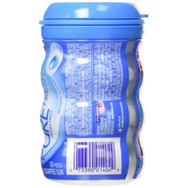 Mentos Pure Fresh Sugar-Free Chewing Gum with Xylitol, Fresh Mint, 50 Count (Pack of 6)