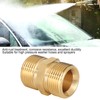 HEEPDD High Pressure Sprayer Adapter Brass M22 Metric Male Thread