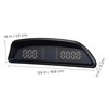 KONTONTY Digital Speedometer Display with Tracking Real Navigation Alarm Fatigue