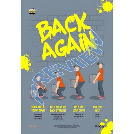 miniscraper Crewsafe Safety Awareness Posters and Lesson Sheet, Safety Always, 11" X 17" Posters Workplace Safety Always Bilingual, Elevate workplace safety with Crewsafe Appealing Safety Posters