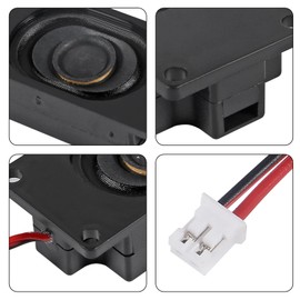 AITIAO 6pcs Speaker 3 Watt 8 Ohm Mini Speaker 8ohm 3w Loundspeaker Micro Speaker with JST-PH2.0 Interface for Small Electronic Projects 3.3V 5V