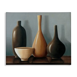 Stupell Industries Varried Pottery Still Life Canvas Wall Art Design by Arlene Stevens, 40 x 30