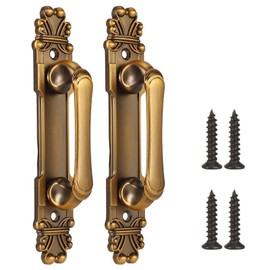 2Pcs/Set European Style Antique Zinc Alloy Hardware Kitchen Bathroom Cabinet Door Handle