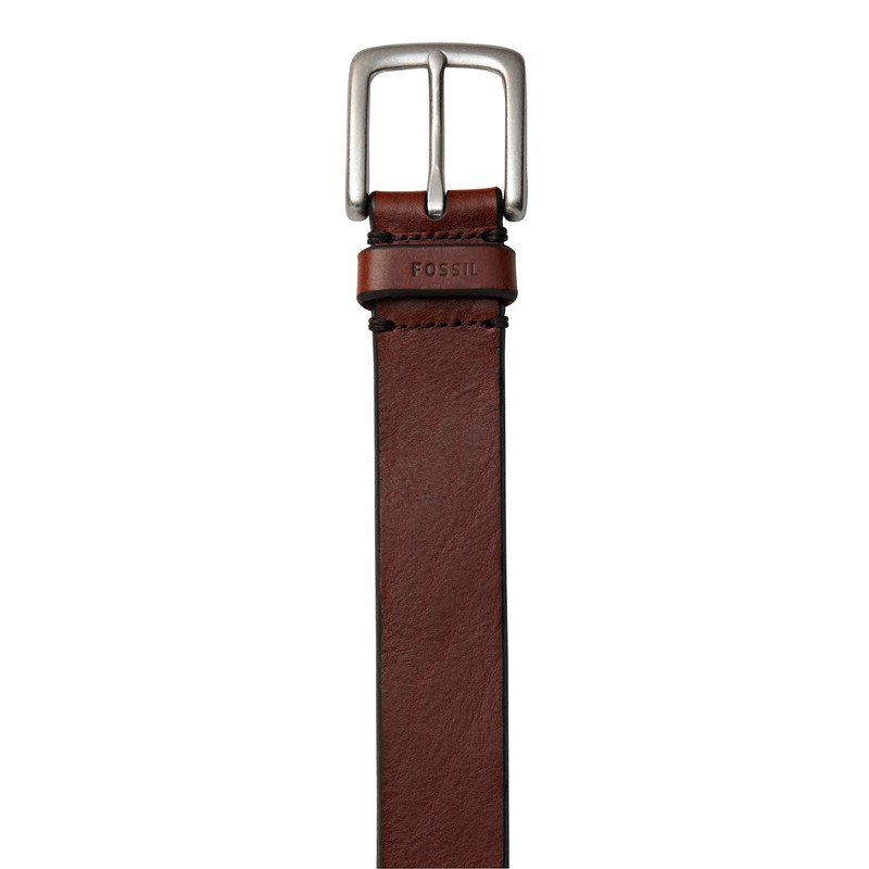 Fossil Men's Joe Belt, Brown, 38