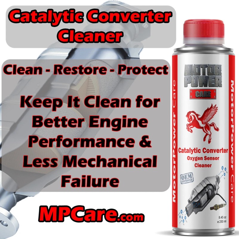 MotorPower care catalytic converter Oxygen Sensor Cleaner Engine flush Clean