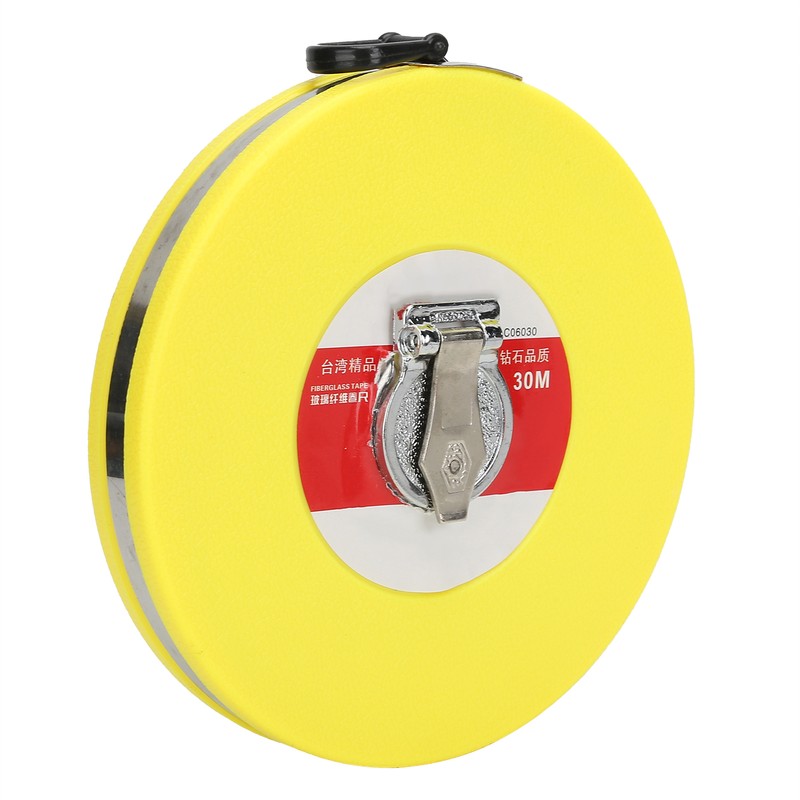 Tape Measure Glass Fiber Flexible Ruler Disc Shape Industrial Measuring