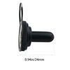 Ruiwaer 20PCS 12mm Toggle Switch Cover, Waterproof Rubber Cover, Duty