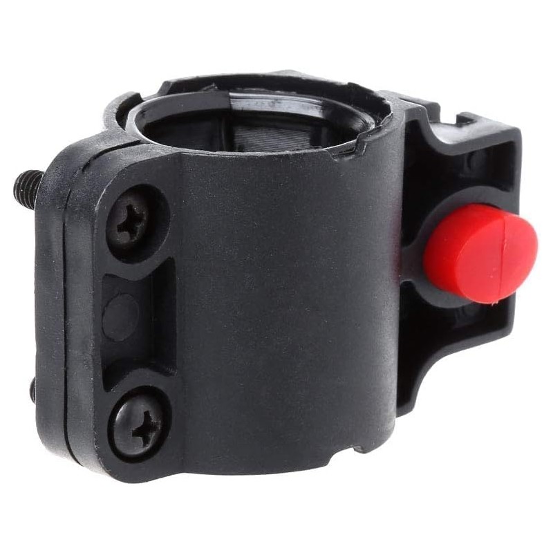 Black Bicycle Lock Mount Holder, Universal Frame Support for U-Lock,