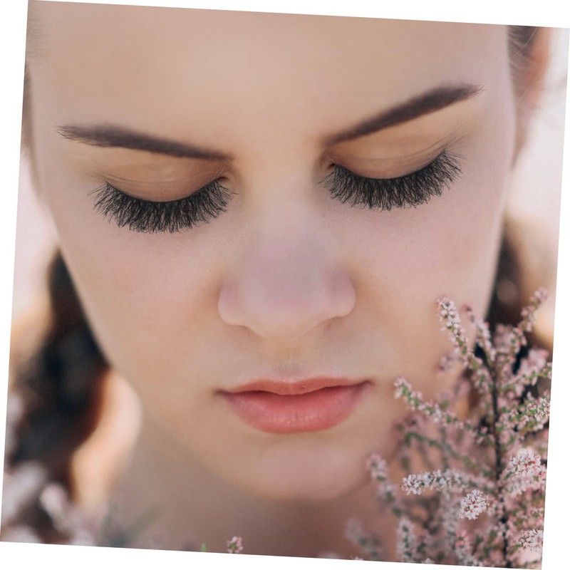 WOONEKY 7d Curling False Eyelashes Pack 10 Pairs Natural False