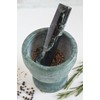 Fox Run Marble Mortar and Pestle, Green, 4"