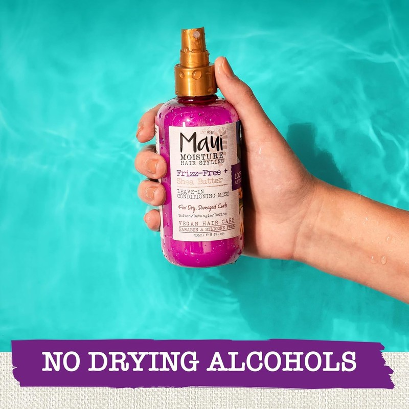 Maui Moisture Shea Butter Leave-in Conditioning Mist, 8 ounces