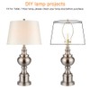 Helunsi 10 Inch Lamp Harp, 2 Set Gold Lamp Shade
