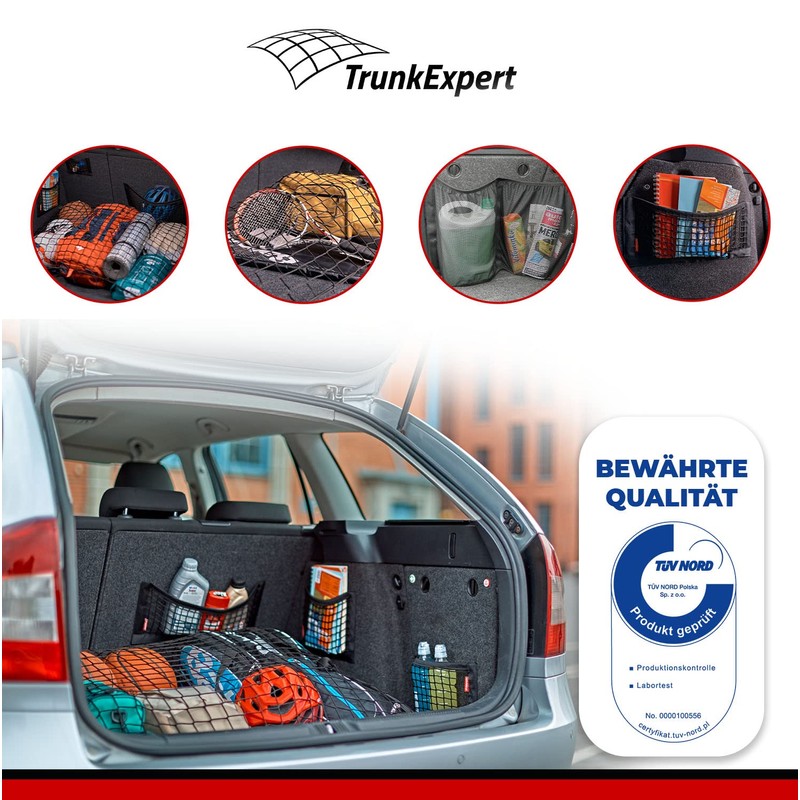 TrunkExpert Boot Net Compatible with Kia Sorento III SUV: from