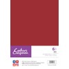 Crafter's Companion A4 Funky Pack-Red-1.8mm Thickness-Pack of 6 Sheets-Craft Foam
