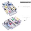 WuGeShop Mesh Silverware Tray Drawer Organizer, Kitchen Utensils Flatware with