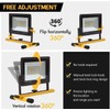22000 Lumen Work Lights with Stand, 3 Head Portable LED