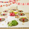 Ctosree 5 Pieces Rosh Hashanah Banner Jewish New Year Bunting