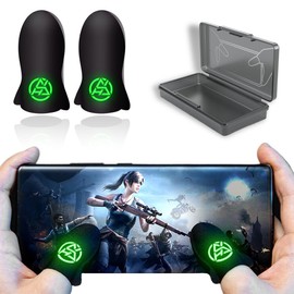 COYUN PUBG Gaming Finger Sleeve and 1 Box for Pro Mobile Gaming, PUBG Mobile Gaming Finger Sleeve, Finger Gloves, PUBG Finger Sleeve, Breathable