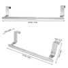 Retractable Towel Rack, Stainless Steel Double and Single Bar Bedroom