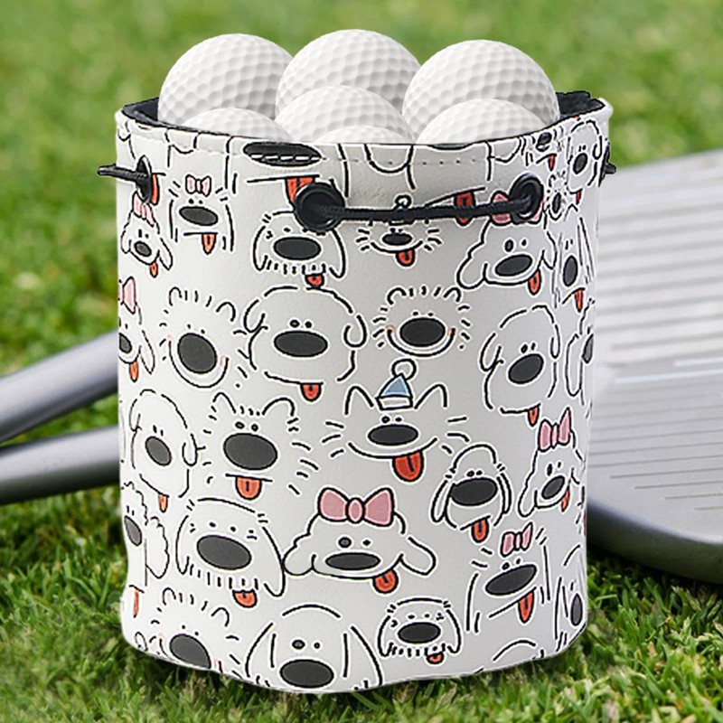Golf Valuables Pouch | Store 12-18 Balls Valuables Organizer Tee