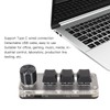 USB Mini 3 Key Keypad with Knob DIY Programmable Type