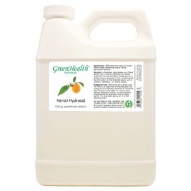 Neroli Hydrosol (Floral Water) - 32 fl oz Plastic Jug w/Cap - 100% Pure (NOT Oil)