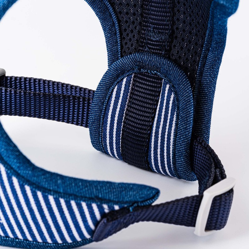HUGO & HUDSON Fabric Vest Dog Harness - Adjustable Rear