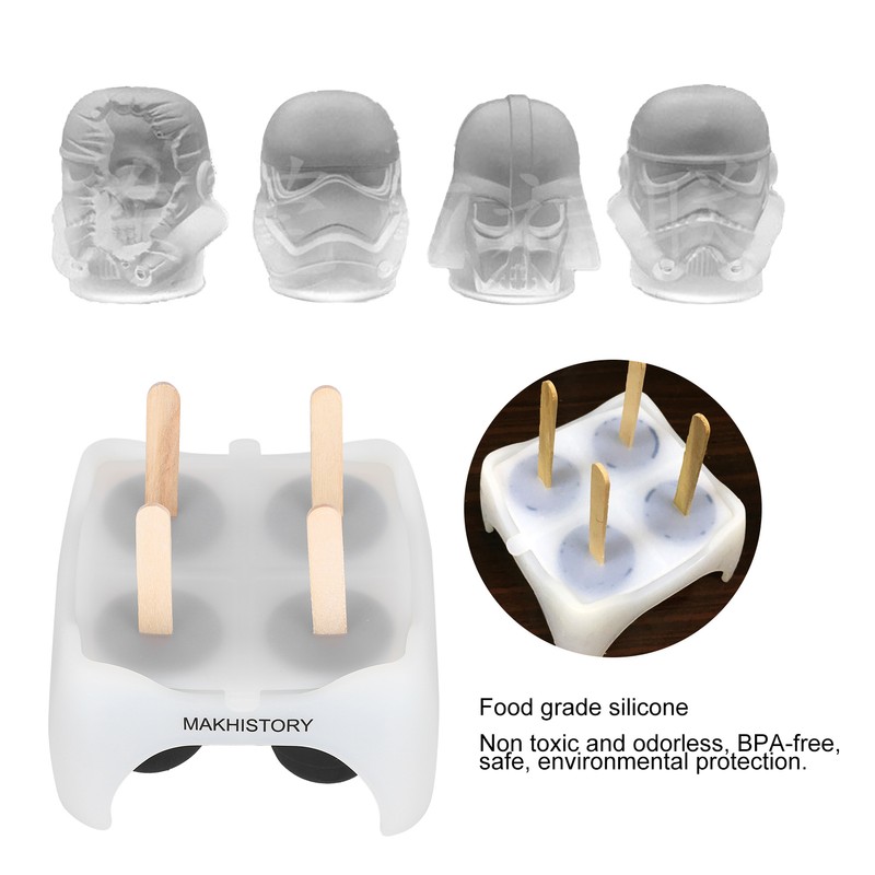 Unique Silicone Ice Cubes Mold Ice Tray HandMade Chocolate Ice