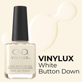 CND Vinylux White Button Down
