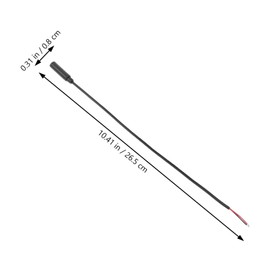 CIYODO 10pcs Female Plug to Bare Wire Mono Audio Cable for Headphones Headsets and Microphones for Repairing Worn-Out Speaker Connections