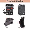 Foknya 60 Amp Circuit Breaker, Manual Reset Switch Waterproof Inline