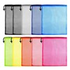 Eowppue 10PCS Multi-color Drawstring Bag Pack,Lightweight and Versatile Mesh Bags