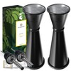 Homestia 2 Pack Japanese Jigger for Bartending, Double Cocktail Measuring