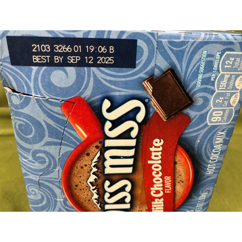 Swiss Miss Hot Cocoa Mix, Regular, 0.73 oz. Packets, 50