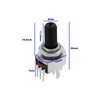 The Lord of the Tools 10 Pcs Logarithmic 9mm Potentiometer