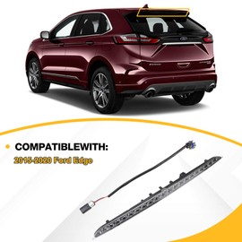 AIWGIW 923-133 Third Brake Light High Mount Stop Light Compatible with Ford Edge 2015-2024, 3rd Brake Light FT4Z13A613A