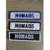 NOMADS MC MOTORCYCLE BIKER CLUB RANK OFFICER TITLE VEST JACKET