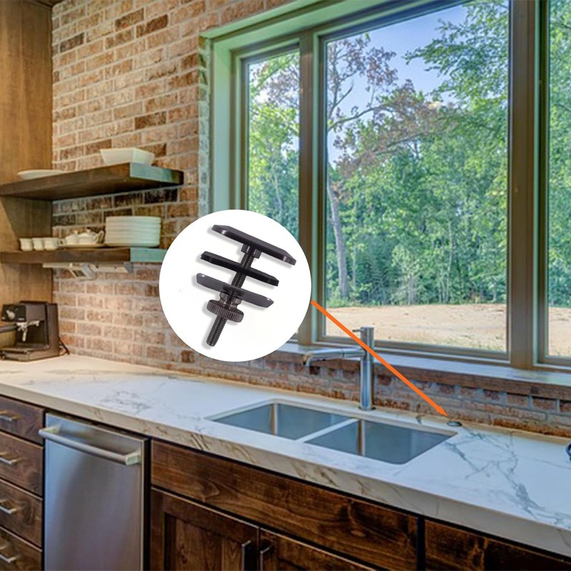Sink Hole Cover Square, Sink Tap Hole Cover for Kitchen
