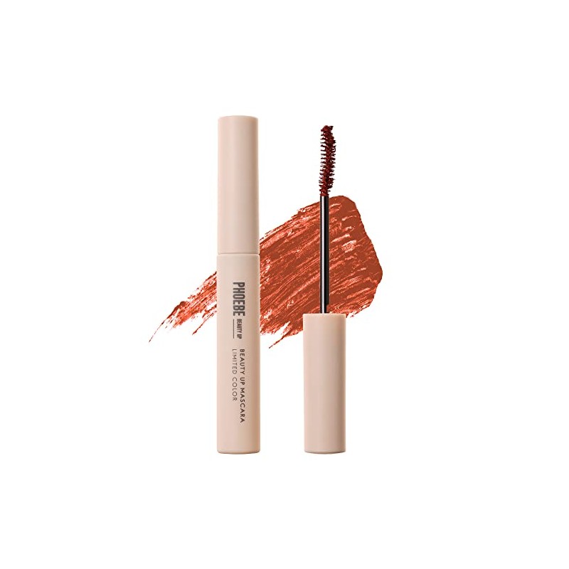 Phoebe Beauty Up Mascara, Remove with Hot Water, Long &