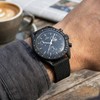 REBANDACE Strap for Moonswatch Watch,Universal 20mm Silicone Band Compatible Omega