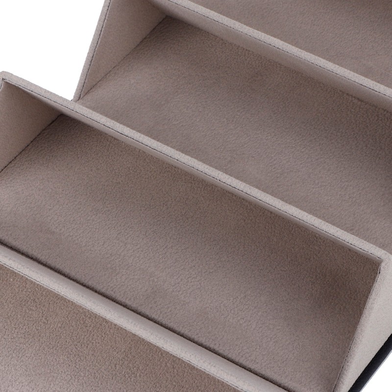 5‑Slot Travel Sunglasses Organizer Eyeglasses Storage Case Box Hanging Glasses