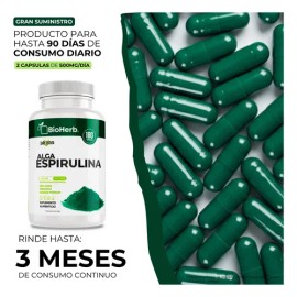 Alga Espirulina 100 Pura Rica En Nutrientes Y Antioxidantes