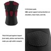 STONEKISS Padded Compression Shirt with Chest, Rib, Shoulder, Back Protection