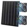 Hcirtnawi Solar Fan for Chicken Coop, 20W Solar Powered Fans