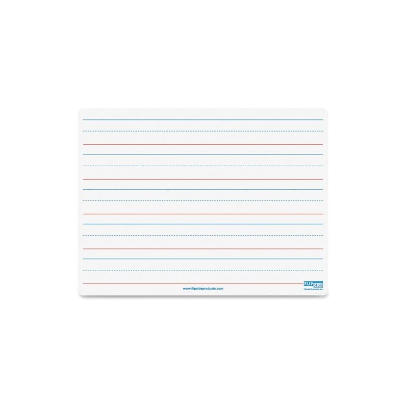 Flipside, FLP10076, Double-Sided Magnetic Dry Erase Board, 1 Each,White