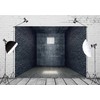 7x5ft Fabric Jail Backdrop Halloween Prison Cell Picture Mugshot Background